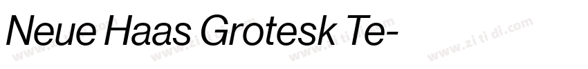 Neue Haas Grotesk Te字体转换 Neue Haas Grotesk Te字体转换